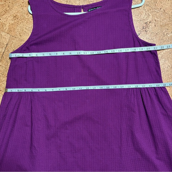 Gudrun Sjoden Textured Organic Cotton Oversized Lagenlook Dress Sz L - Picture 11 of 14